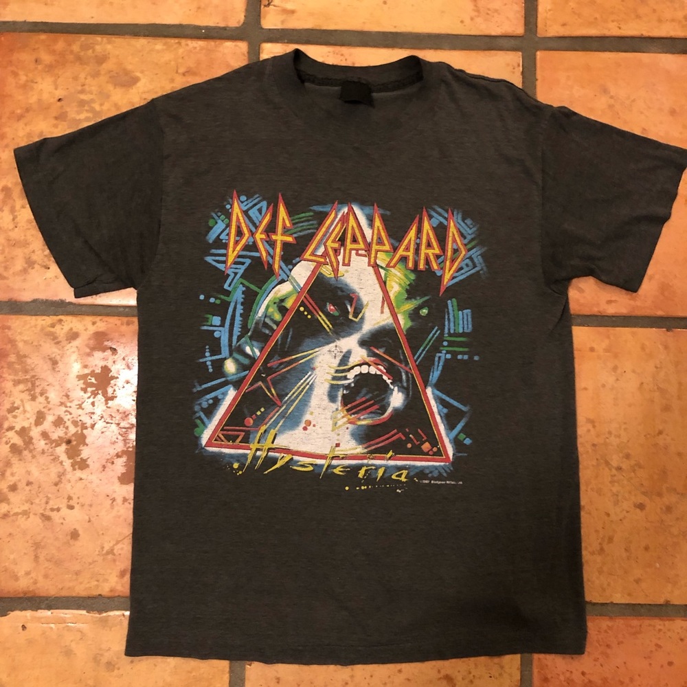 Vintage Def Leppard Hysteria Concert Shirt